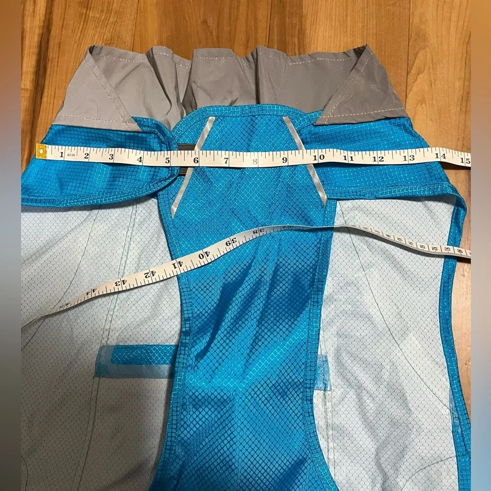 Arcadia Trail Blue Reflective Dog Raincoat Vest – Size XL